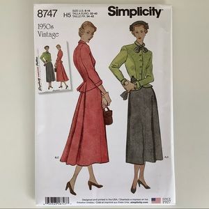 Simplicity 8747 Sewing Pattern
